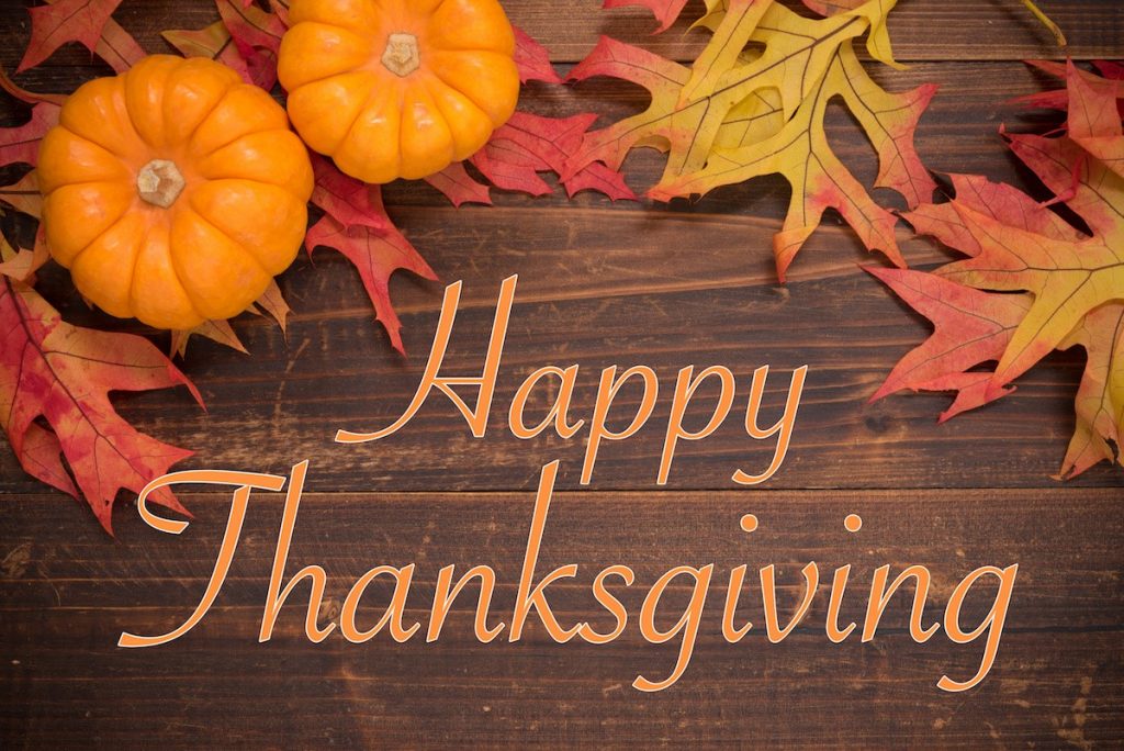 Happy Thanksgiving! - 11/26/19 - Praxis Consulting